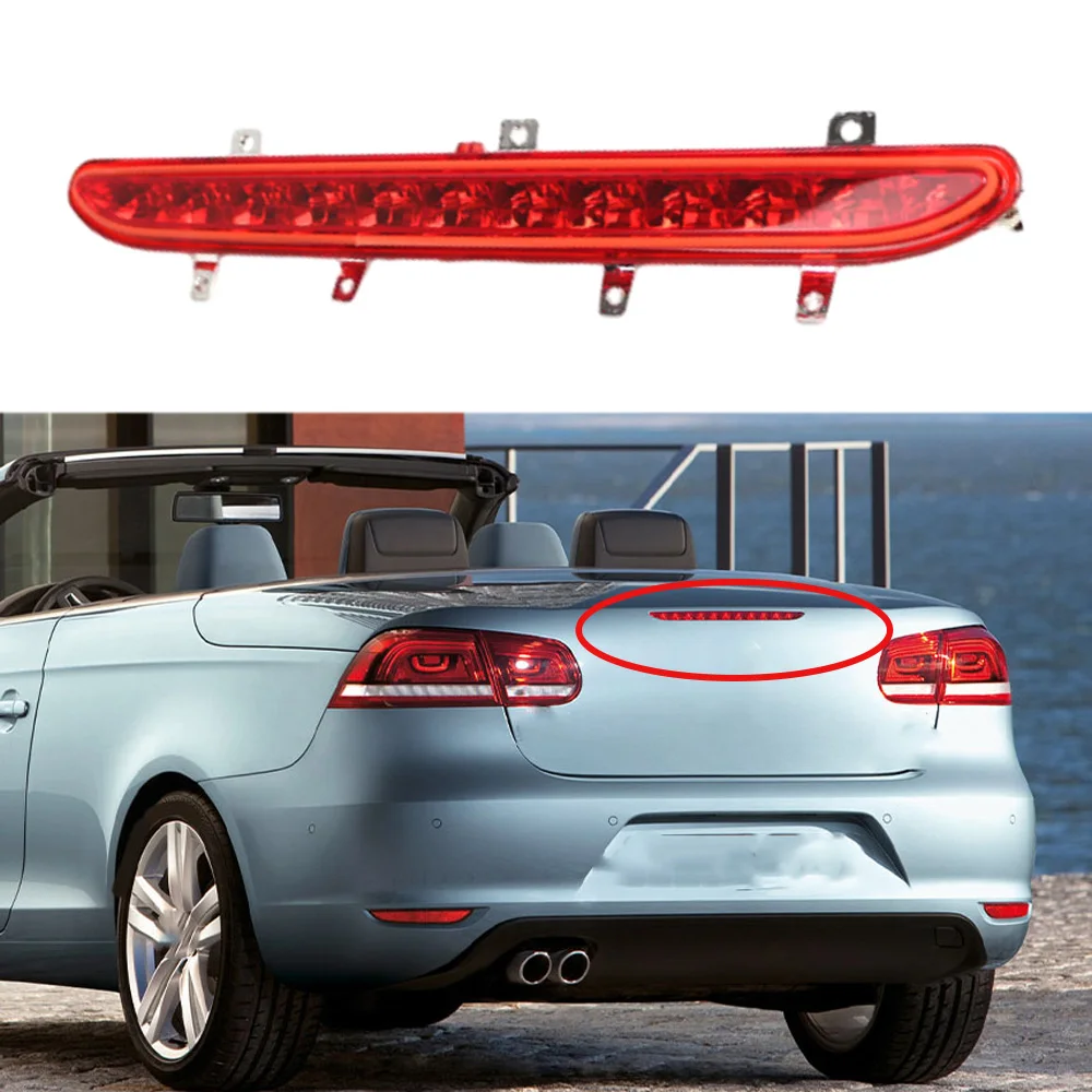 1 pcs Rear Third Brake Light 1Q0945097B 1Q0945097A For Volkswagen VW EOS 2006 2007 2008 2009 2010-2016 High-Mounted Stop Lamp
1 pcs Rear Third Brake Light 1Q0945097B 1Q0945097A For Volkswagen VW EOS 2006 2007 2008 2009 2010-2016 High-Mounted Stop Lamp