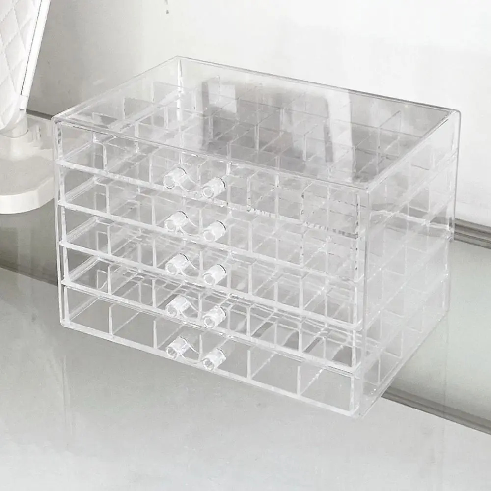 120Grids Jewelry Storage Box Drawer Style Acrylic Nail Art Organizer Box Compartment Ring Earring Jewelry Transparent Box
120Grids Jewelry Storage Box Drawer Style Acrylic Nail Art Organizer Box Compartment Ring Earring Jewelry Transparent Box