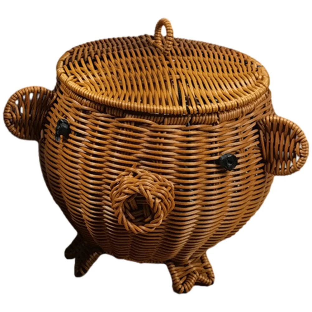 Covered Snack Tray Woven Fruits Basket Household Container Decor Bread Container Stable Base Vintage Design MultiFunction Snack
Covered Snack Tray Woven Fruits Basket Household Container Decor Bread Container Stable Base Vintage Design MultiFunction Snack