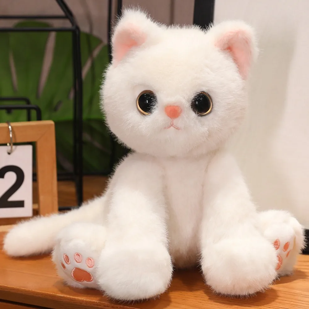 Sitting Cat Plush Toy Big Eyes Fluffy Cute Animal Plush Doll Stuffed Thick Paw Soft Cat Plush Pillow Kids Gift
Sitting Cat Plush Toy Big Eyes Fluffy Cute Animal Plush Doll Stuffed Thick Paw Soft Cat Plush Pillow Kids Gift