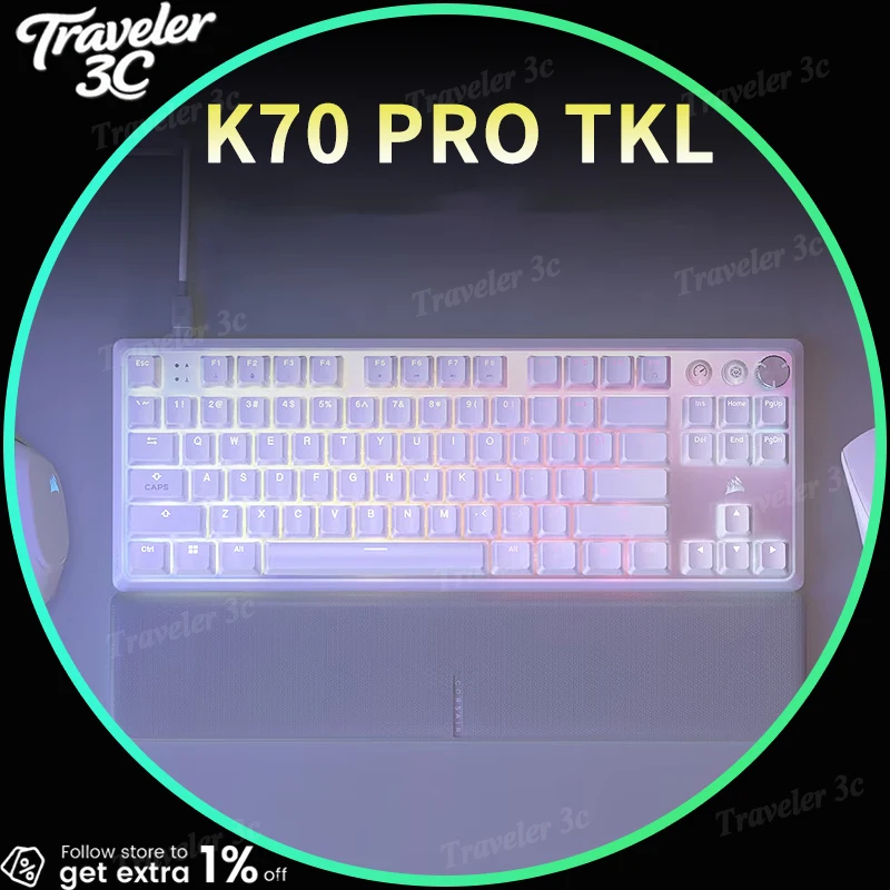 Распродажа USCORSAIR K70 PRO TKL RT Индивидуальный магнитный переключатель Игровая клавиатура 8K SOCD FlashTap 87 клавиш Горячая замена RGB Подсветка Ноутбук ПК
Распродажа USCORSAIR K70 PRO TKL RT Индивидуальный магнитный переключатель Игровая клавиатура 8K SOCD FlashTap 87 клавиш Горячая замена RGB Подсветка Ноутбук ПК
