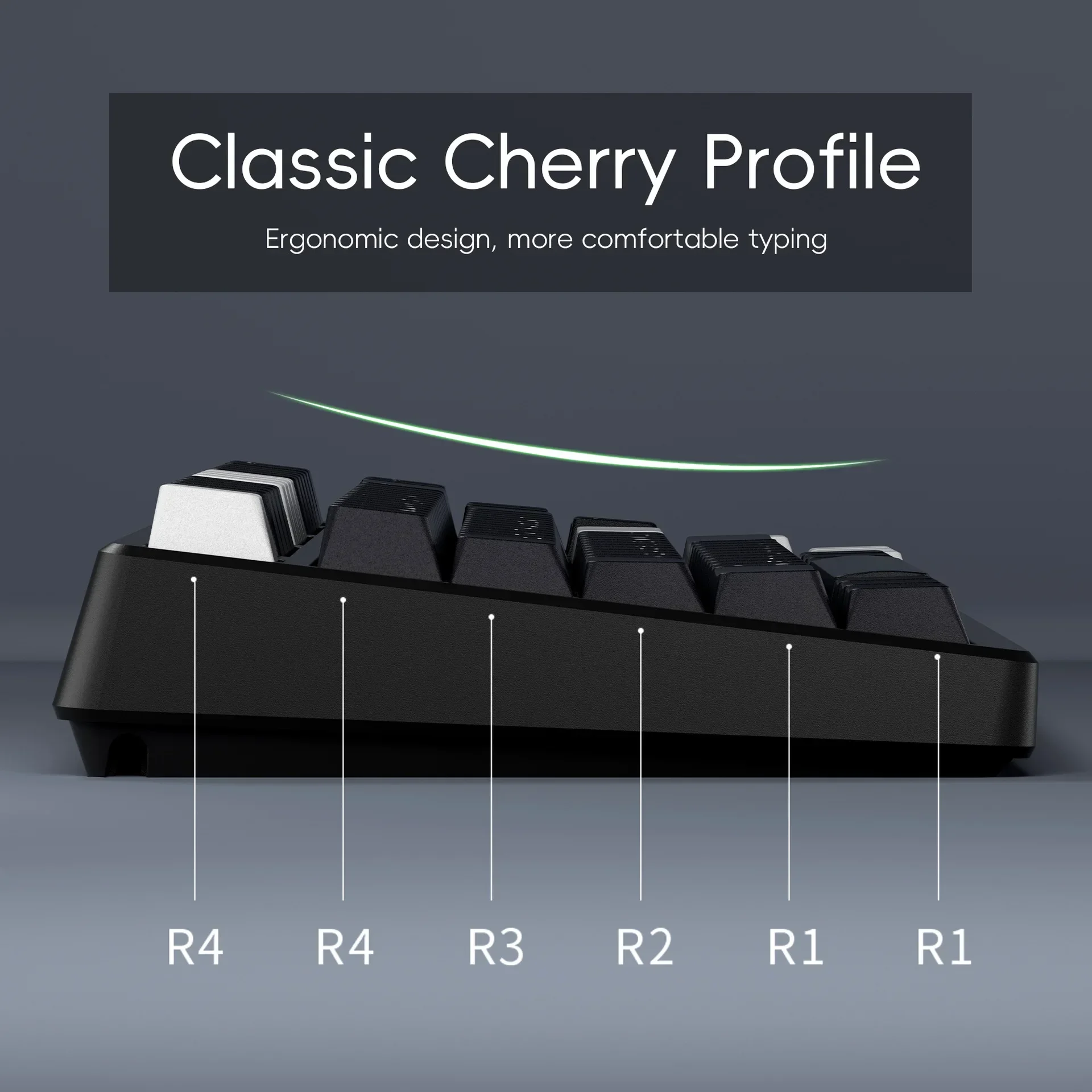 Japanese Korean Russian Original factory height engraved opaque black and white two-color pbt material
Japanese Korean Russian Original factory height engraved opaque black and white two-color pbt material
