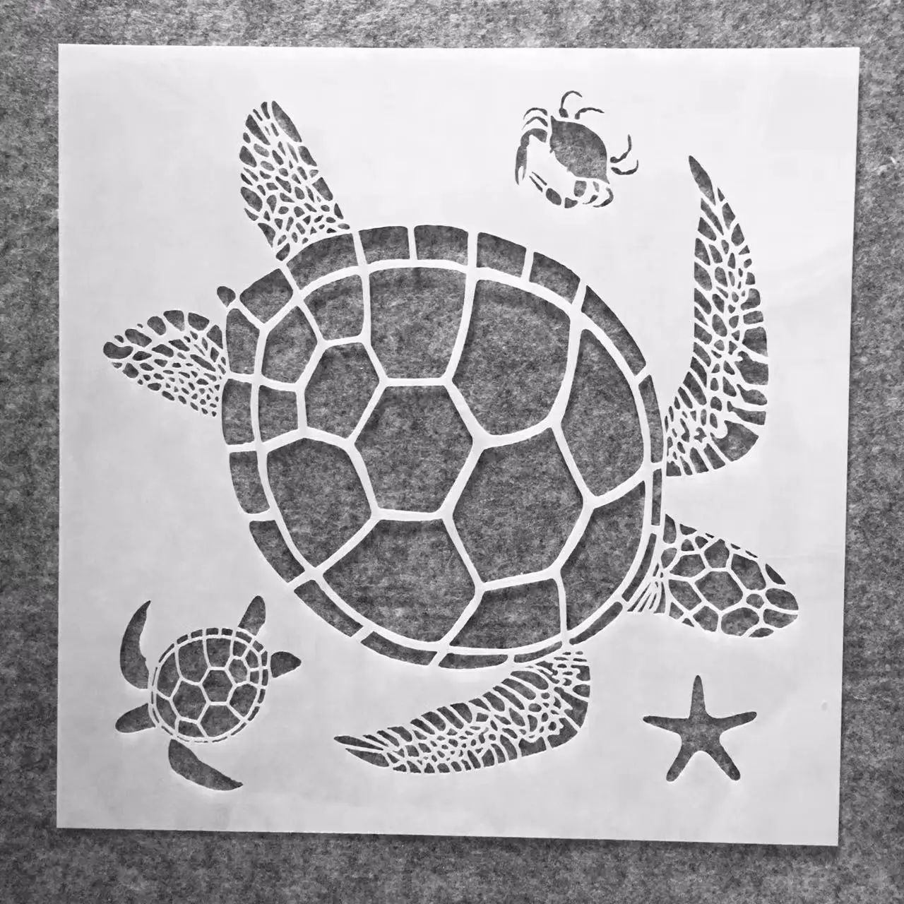 30*30 см, морская черепаха, DIY слойные трафареты, картина на стену, строительный шаблон
30*30 см, морская черепаха, DIY слойные трафареты, картина на стену, строительный шаблон