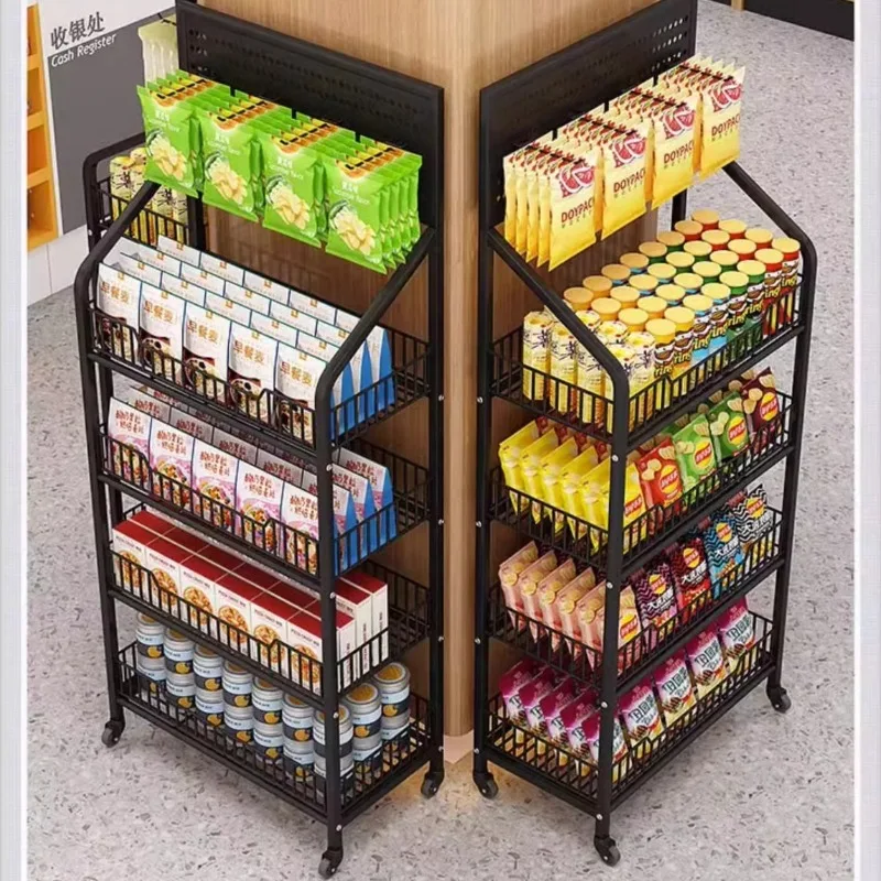 Minimalist Supermarket snacks shelves beverages snacks toys display racks convenience store checkout page multi-layer shelves
Minimalist Supermarket snacks shelves beverages snacks toys display racks convenience store checkout page multi-layer shelves