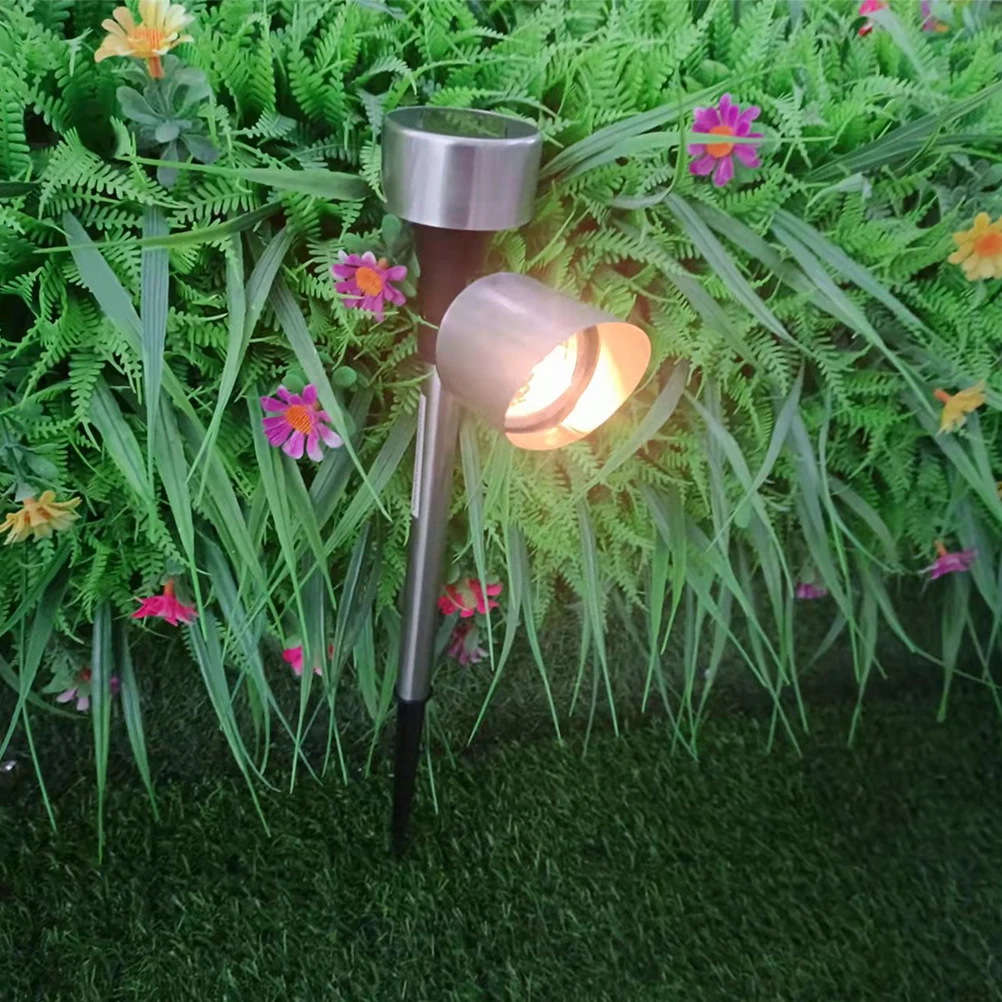 2 pcs Solar Lights Outdoor Waterproof LED Garden Pathway Stake Lamps Stainless Solar Lights Outdoor Waterproof Steel Plug Ground
2 pcs Solar Lights Outdoor Waterproof LED Garden Pathway Stake Lamps Stainless Solar Lights Outdoor Waterproof Steel Plug Ground