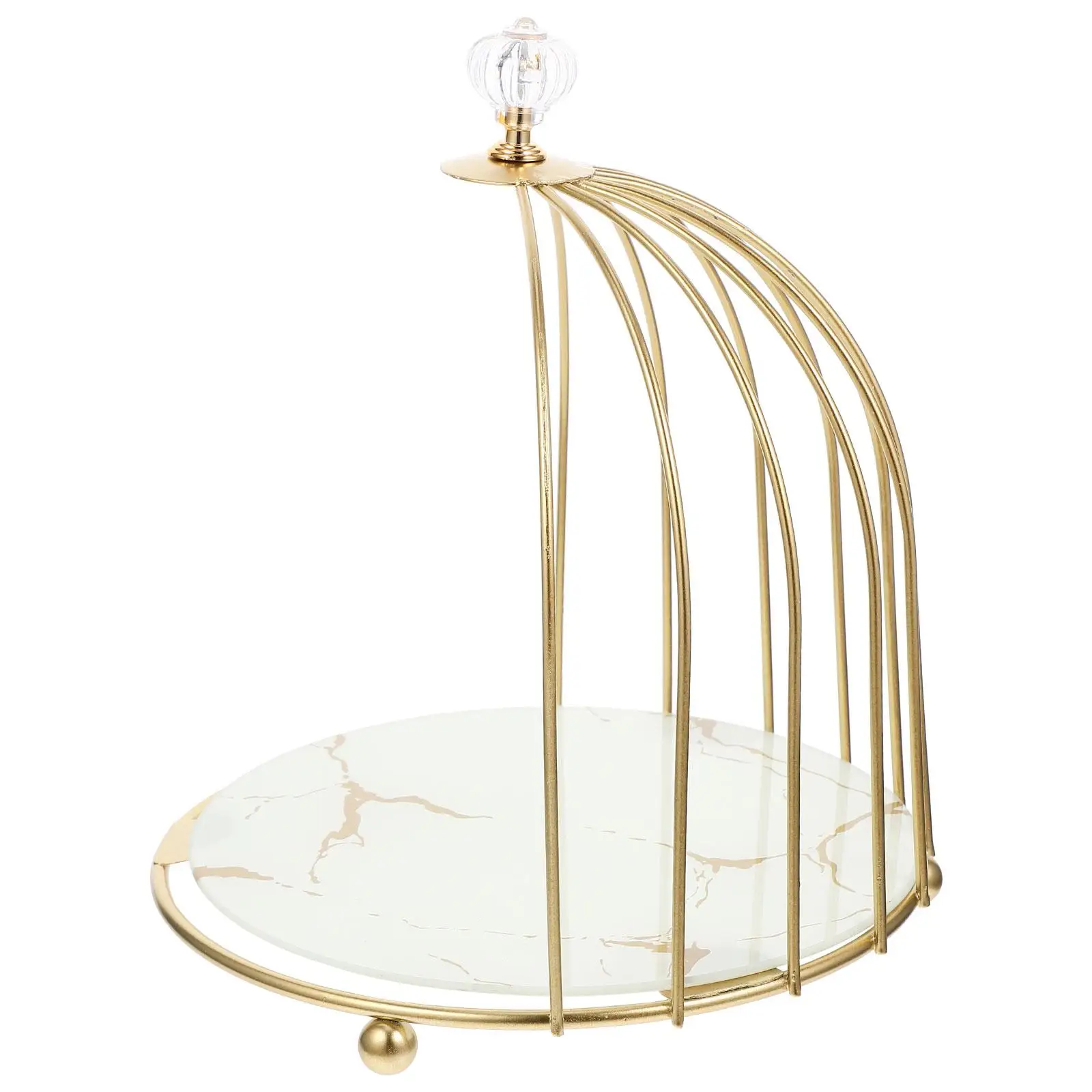 Cake Stand Large Capacity Holder Stands for Dessert Table Display Jewelry Party Birdcage Decor Glass Safe
Cake Stand Large Capacity Holder Stands for Dessert Table Display Jewelry Party Birdcage Decor Glass Safe