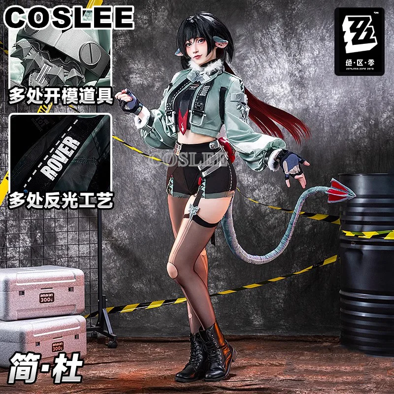 COSLEE Zenless Zone Zero Jane Doe игровой костюм прекрасная униформа косплей костюм пальто верх брюки женский наряд для вечеринки на Хэллоуин S-3XL новый
COSLEE Zenless Zone Zero Jane Doe игровой костюм прекрасная униформа косплей костюм пальто верх брюки женский наряд для вечеринки на Хэллоуин S-3XL новый