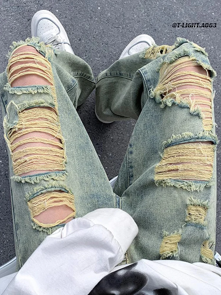 Джинсы в стиле хип-хоп с рваными элементами, дизайн в стиле американского Западного побережья, низкая посадка, на молнии, молодежные летние джинсы, модель «Бедняка»
Джинсы в стиле хип-хоп с рваными элементами, дизайн в стиле американского Западного побережья, низкая посадка, на молнии, молодежные летние джинсы, модель «Бедняка»