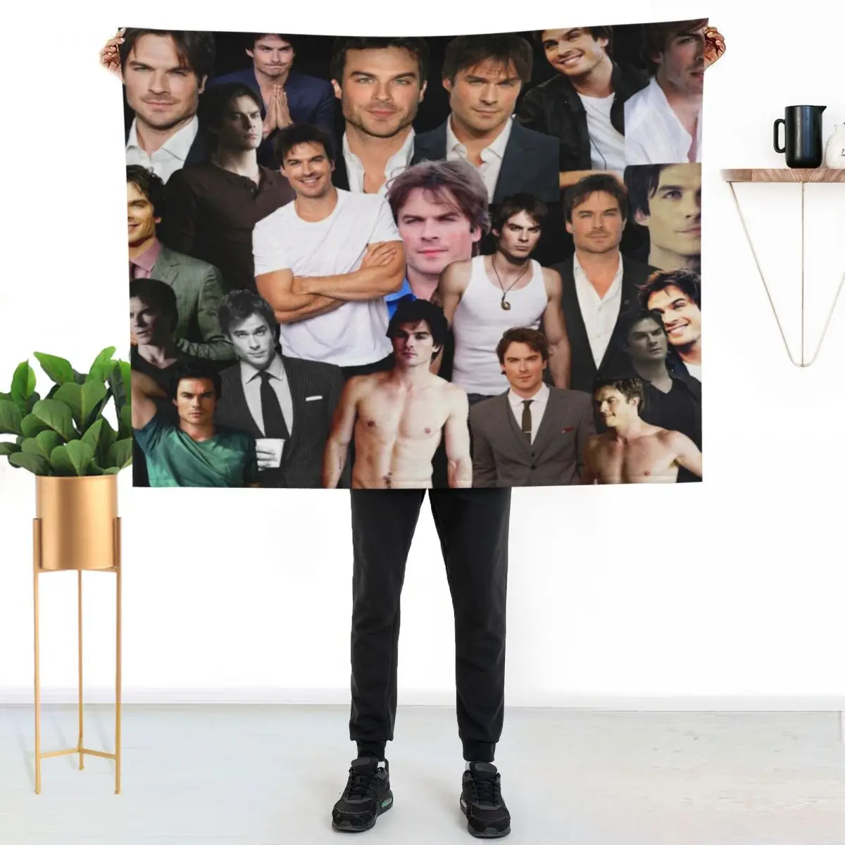 ian somerhalder photo collage Throw Blanket Soft Solid Color Blanket for Couch Bed
ian somerhalder photo collage Throw Blanket Soft Solid Color Blanket for Couch Bed