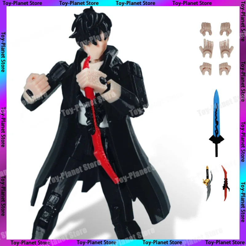 3d Printed Solo Leveling Sung Jin-Woo Model Toys Action Figures Anime Mannequin Multi-Jointed Shapeshift Ornaments Custom Toys
3d Printed Solo Leveling Sung Jin-Woo Model Toys Action Figures Anime Mannequin Multi-Jointed Shapeshift Ornaments Custom Toys