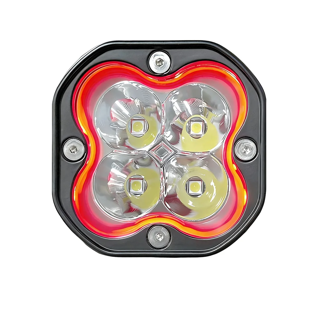 RGB Daytime Running Light Spotlight 3 Inch 30 Watts Super Bright Motorcycle Driving Auxiliary Lamp for Car ATV UTV 4x4 Truck
RGB Daytime Running Light Spotlight 3 Inch 30 Watts Super Bright Motorcycle Driving Auxiliary Lamp for Car ATV UTV 4x4 Truck
