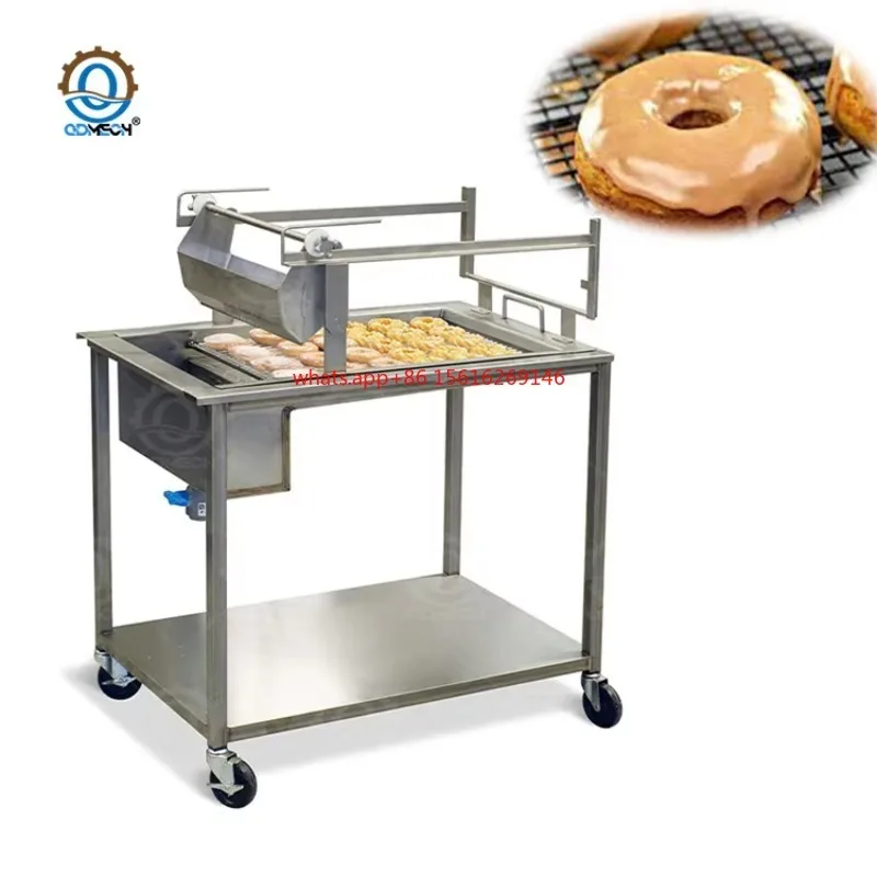 QDMECH Commercial Donut Frosting Machine Stainless Steel Doughnut Icing Table
QDMECH Commercial Donut Frosting Machine Stainless Steel Doughnut Icing Table