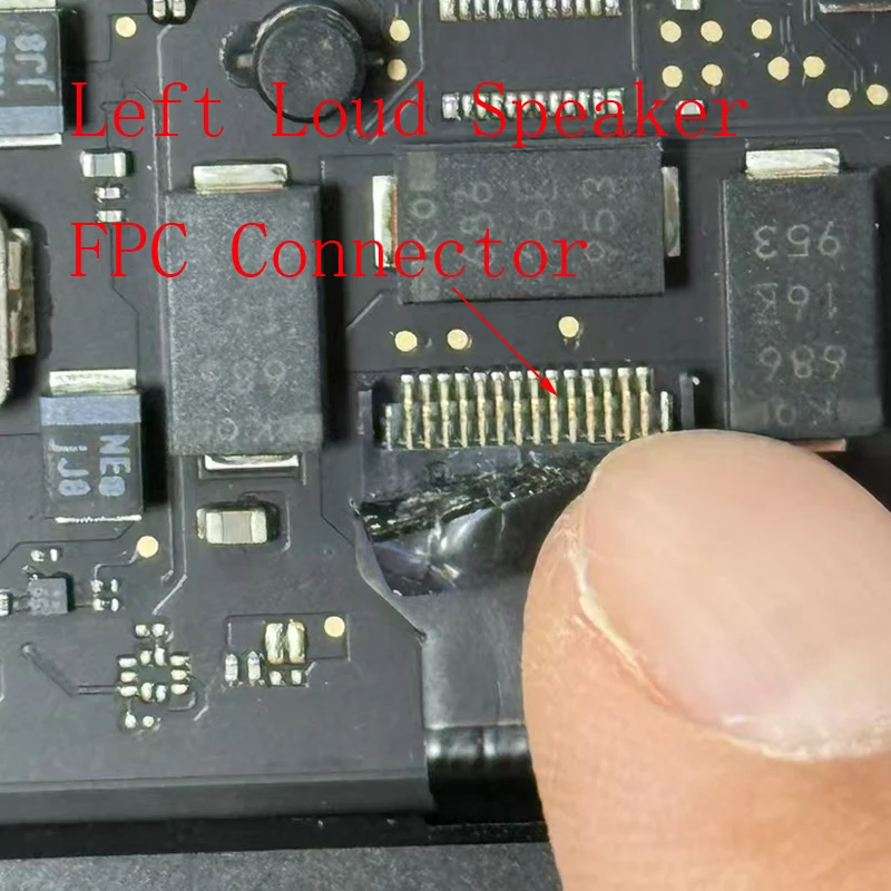 2-10Pcs Left Loud Ringer Buzzer Speaker Flex Cable FPC Connector Jack Contact On Board For Macbook PRO A2159 820-01598-A
2-10Pcs Left Loud Ringer Buzzer Speaker Flex Cable FPC Connector Jack Contact On Board For Macbook PRO A2159 820-01598-A