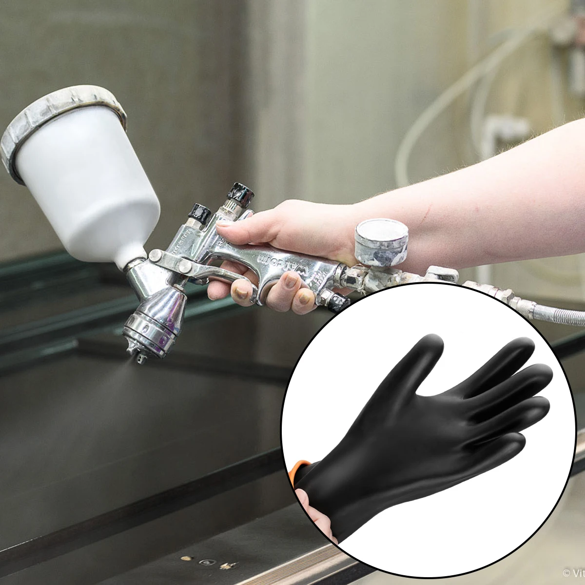 1Pair New 55cm Cleaning Gloves Rubber Kitchen Dishwashing Tools Washing Scrub Gloves Silicone Self Defense Luvas
1Pair New 55cm Cleaning Gloves Rubber Kitchen Dishwashing Tools Washing Scrub Gloves Silicone Self Defense Luvas