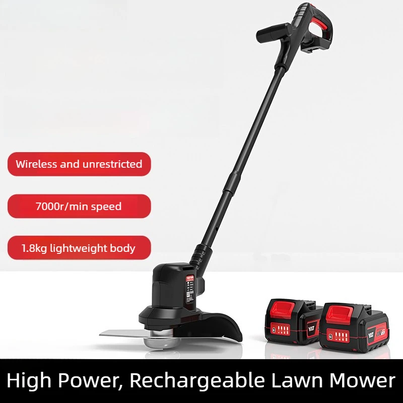 YT6926 Cordless Electric Lawn Mower Small Home Use Multifunctional Lithium Battery Weed Trimmer For Garden Lawn Weeding
YT6926 Cordless Electric Lawn Mower Small Home Use Multifunctional Lithium Battery Weed Trimmer For Garden Lawn Weeding
