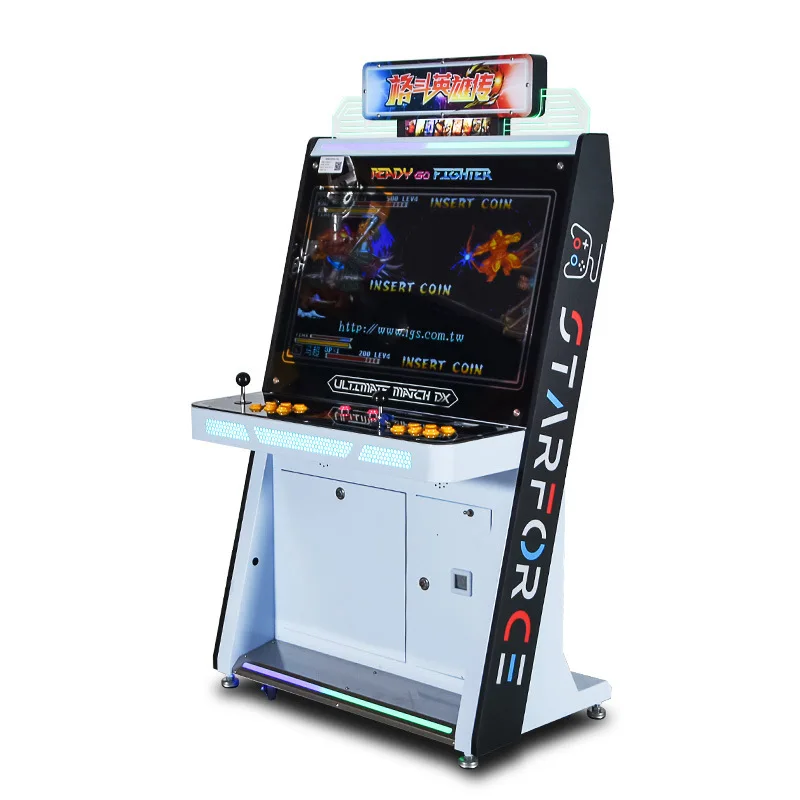 Commercial Fighting Arcade Game Machine Nostalgic Street Fighter Large Coin Stick Double Competitive Equipment
Commercial Fighting Arcade Game Machine Nostalgic Street Fighter Large Coin Stick Double Competitive Equipment