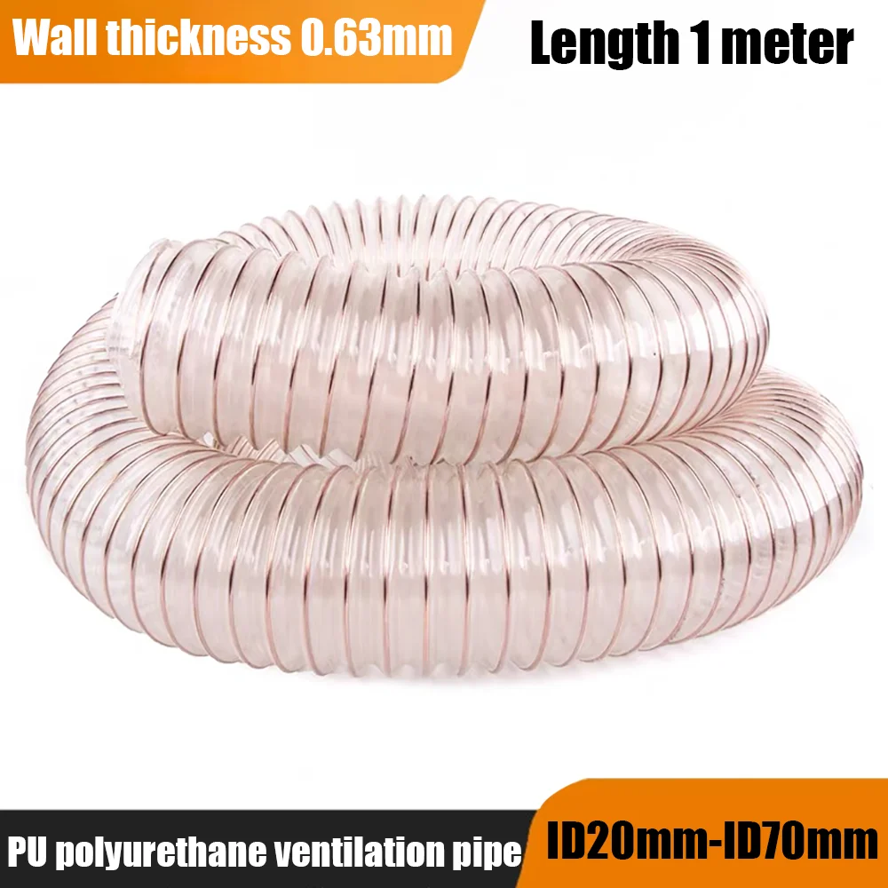 PU tube with a wall thickness of 0.63mm heat-resistant and wear-resistant vacuum tube conveying negative pressure steel wiretube
PU tube with a wall thickness of 0.63mm heat-resistant and wear-resistant vacuum tube conveying negative pressure steel wiretube