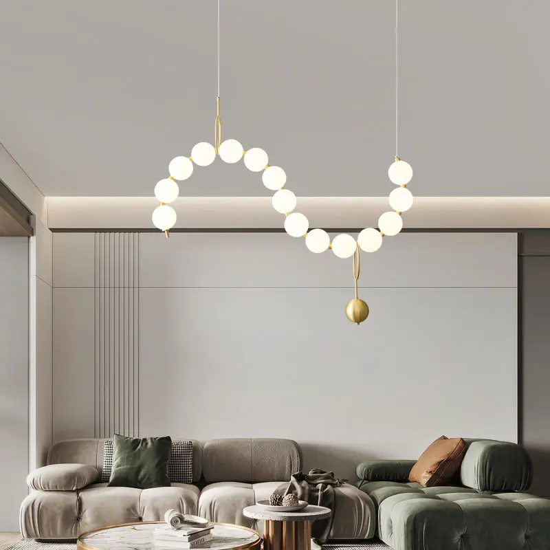 Modern Linear LED Pendant Light, Nordic Luxury Dining Room Chandelier, Minimalist Ceiling Lamp for Bedroom, Living Room
Modern Linear LED Pendant Light, Nordic Luxury Dining Room Chandelier, Minimalist Ceiling Lamp for Bedroom, Living Room