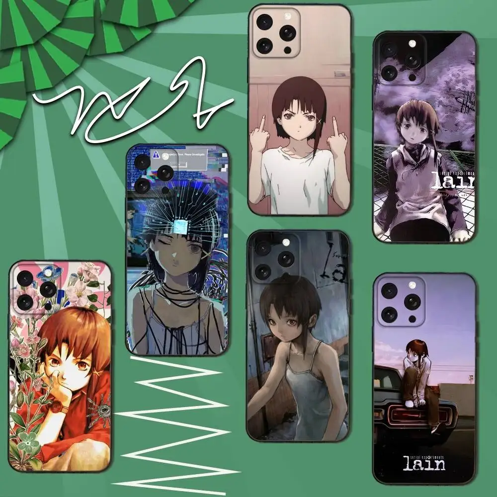 Serial Experiments L-Lain Phone Case For iPhone 16e,16,15,14,13,12,11,Pro,X,XS,Max,XR,Plus,Mini Soft Black Cover
Serial Experiments L-Lain Phone Case For iPhone 16e,16,15,14,13,12,11,Pro,X,XS,Max,XR,Plus,Mini Soft Black Cover