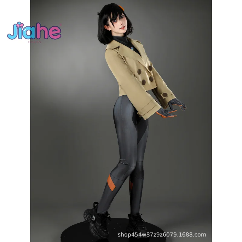 Emma Cosplay Costume Pock Emma mon Anime Game New women's man jumpsuit coat headwear, necklace Christmas party Halloween suit
Emma Cosplay Costume Pock Emma mon Anime Game New women's man jumpsuit coat headwear, necklace Christmas party Halloween suit