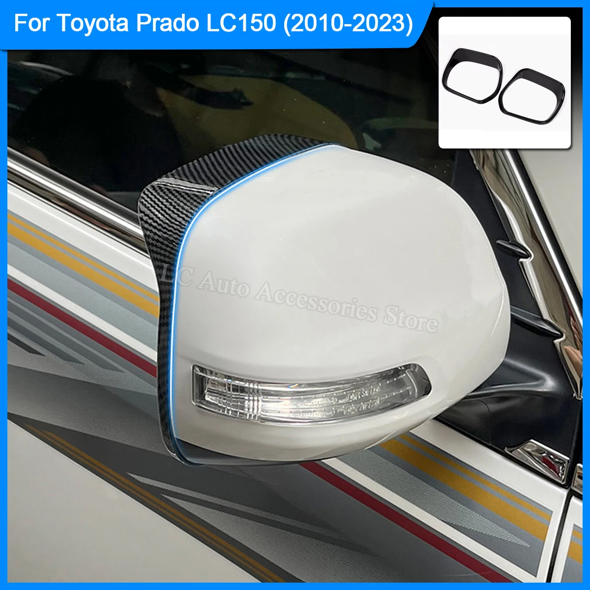 For 2008-2023 Toyota Prado LC150 Rearview Mirror Rain Visor, Exterior Accessories
For 2008-2023 Toyota Prado LC150 Rearview Mirror Rain Visor, Exterior Accessories