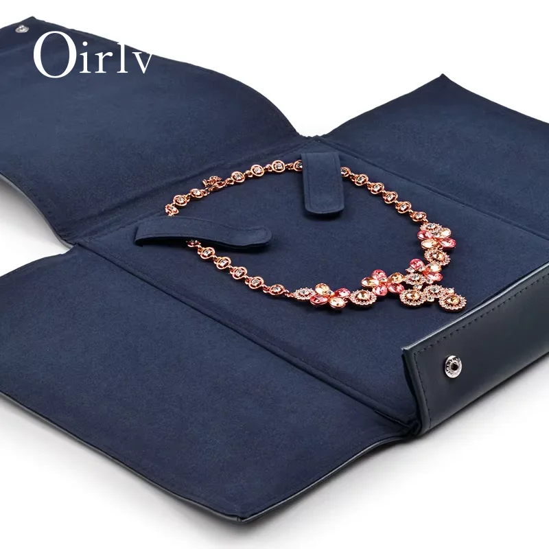 Oirlv Blue Necklace Bags for Jewelry PU Leather Necklace organizer foldable Jewelry Bag PUleather Blue Big Necklace Jewelry Bag
Oirlv Blue Necklace Bags for Jewelry PU Leather Necklace organizer foldable Jewelry Bag PUleather Blue Big Necklace Jewelry Bag