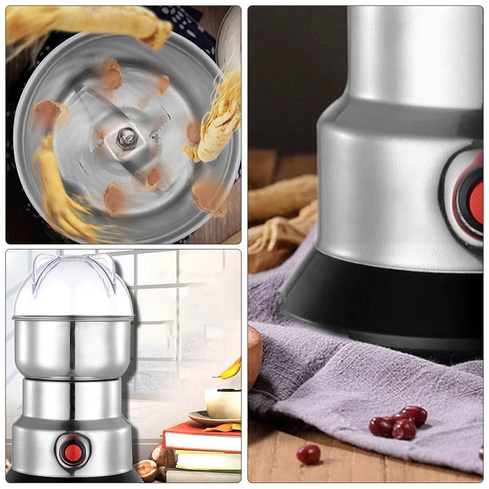 1 Set Food Processor 300W Electric Grain Machine Home Use High Efficiency Stainless Steel Blade Safe Anti Spatter Lid
1 Set Food Processor 300W Electric Grain Machine Home Use High Efficiency Stainless Steel Blade Safe Anti Spatter Lid
