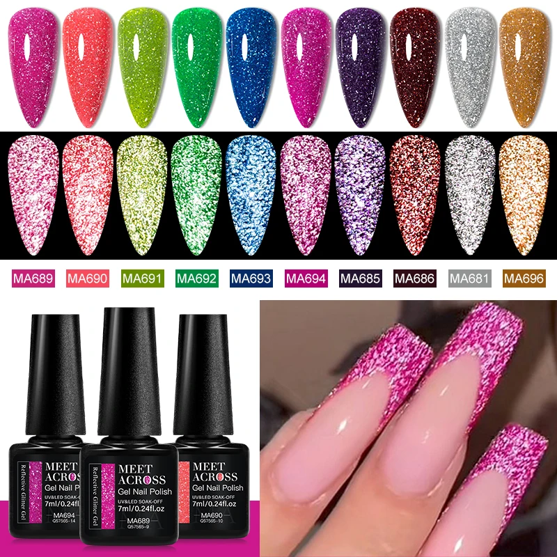8/10pcs Fluorescent Reflective Glitter Gel Nail Polish Set Noen Color Semi Permanent Soak Off UV Gel Varnish Nail Supplies DIY
8/10pcs Fluorescent Reflective Glitter Gel Nail Polish Set Noen Color Semi Permanent Soak Off UV Gel Varnish Nail Supplies DIY