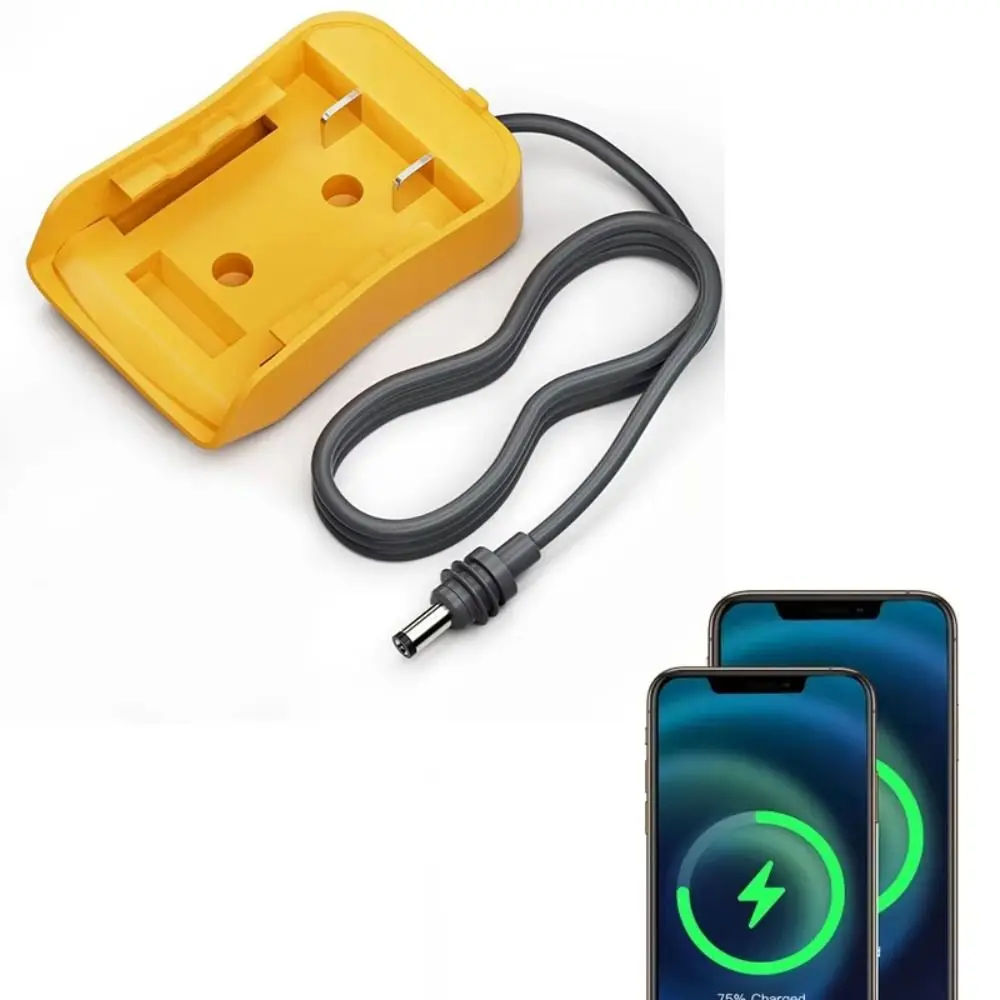 Easy To Install Mini DC Power Cable Stable Safety Charger Adapter Durable ABS and Copper Battery Plug 18V/20V
Easy To Install Mini DC Power Cable Stable Safety Charger Adapter Durable ABS and Copper Battery Plug 18V/20V