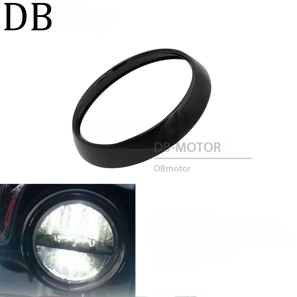 Motorcycle 7" Headlight Lamp Trim Ring Cover Headlight Assembly Fit For Harley Touring Road King Electra Glide Street FLHT FLHR
Motorcycle 7" Headlight Lamp Trim Ring Cover Headlight Assembly Fit For Harley Touring Road King Electra Glide Street FLHT FLHR