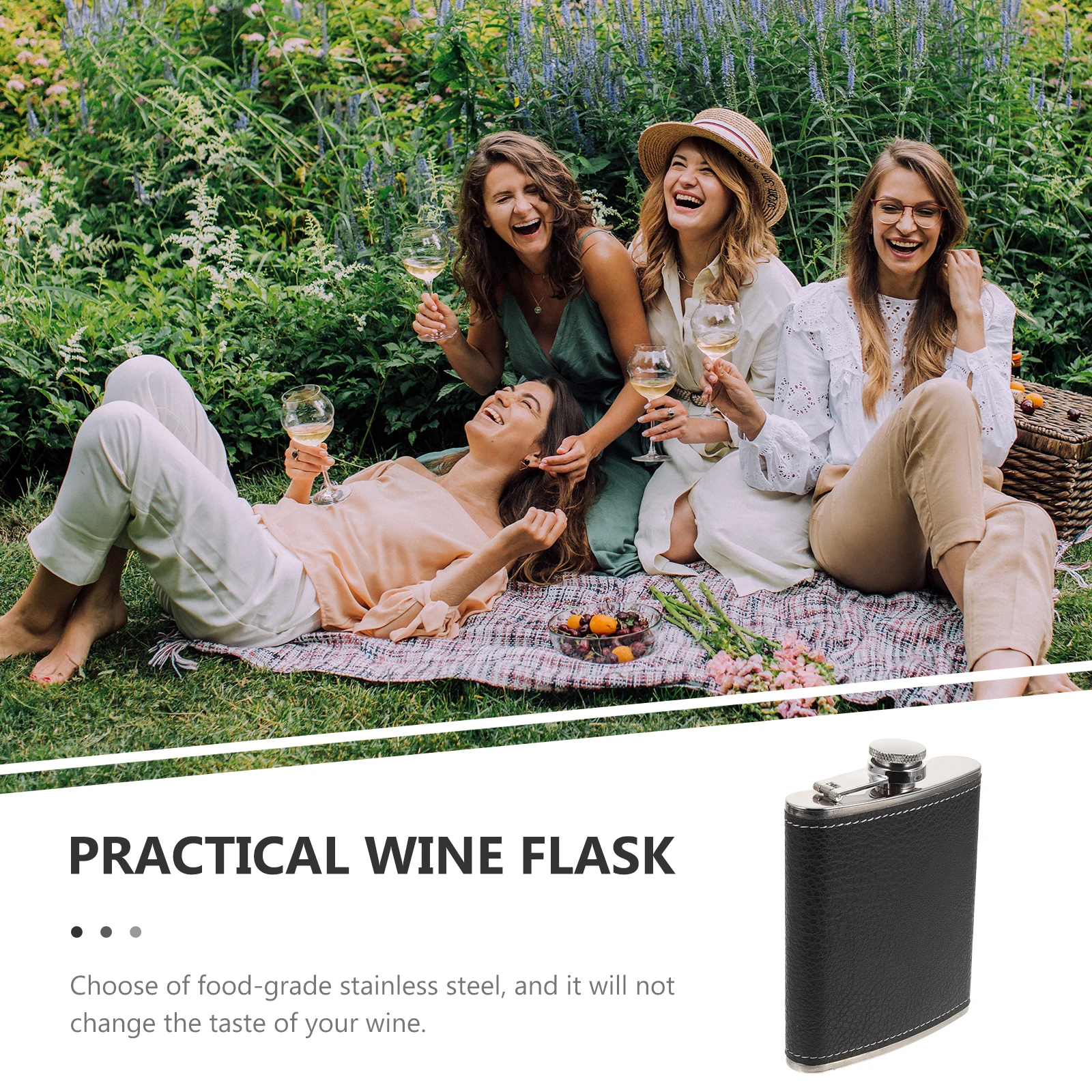 1Set Practical Stainless Steel Liquor Flask Small Hip Flask Fine Details Elegant Touch for Men Outdoor Adventures
1Set Practical Stainless Steel Liquor Flask Small Hip Flask Fine Details Elegant Touch for Men Outdoor Adventures