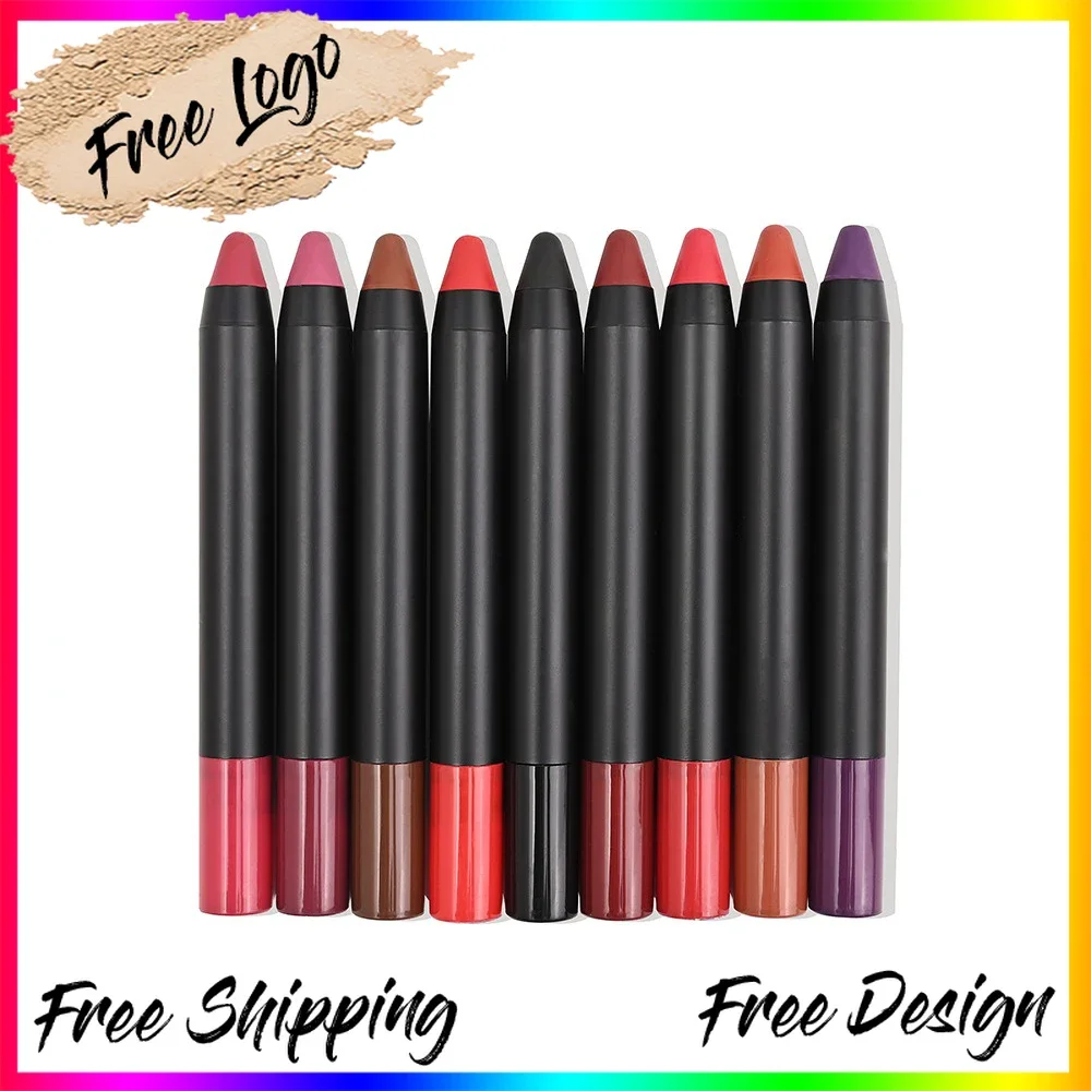 Private Label Custom Logo Vegan Wholesale Makeup Velvet Matte Lip Pencil Long Lasting Lipstick Waterproof Lip Liner
Private Label Custom Logo Vegan Wholesale Makeup Velvet Matte Lip Pencil Long Lasting Lipstick Waterproof Lip Liner