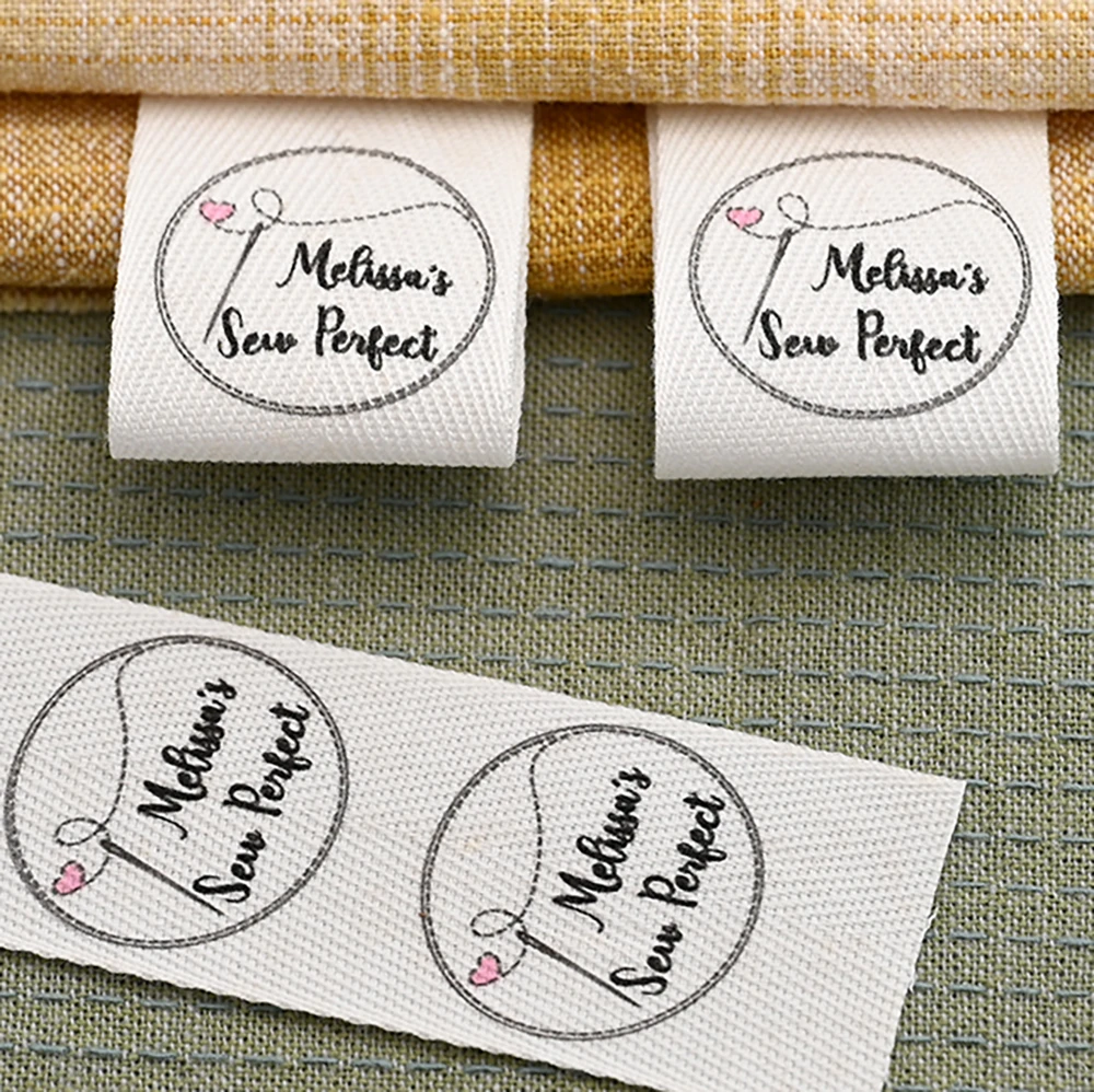 Folded Custom Cotton Twill Label 0.98"x2.76" for Denim Vest, Jean Patch – Soft Eco-Friendly Sew-in Tag for Clothing Brand
Folded Custom Cotton Twill Label 0.98"x2.76" for Denim Vest, Jean Patch – Soft Eco-Friendly Sew-in Tag for Clothing Brand