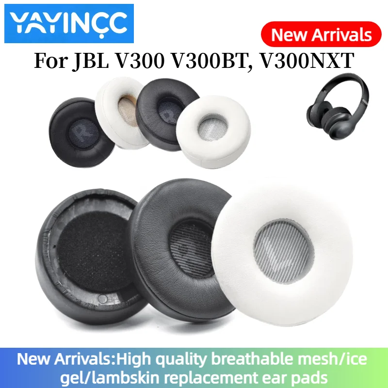 YAYINCC Soft Foam Protein Leather Ear Pads With buckle For JBL V300 V300BT, V300NXT Headset Earmuffs Repairing Parts
YAYINCC Soft Foam Protein Leather Ear Pads With buckle For JBL V300 V300BT, V300NXT Headset Earmuffs Repairing Parts