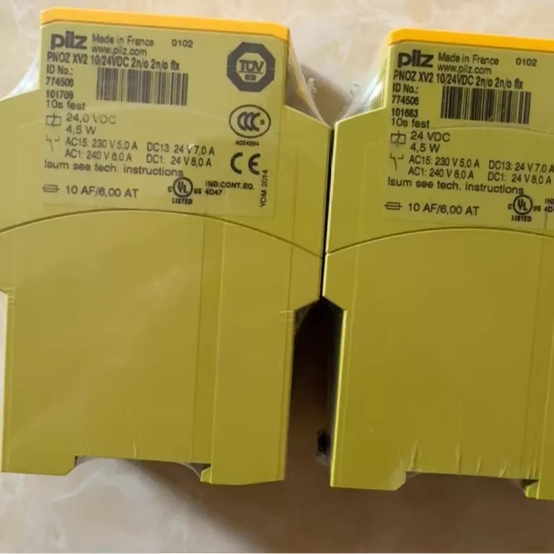 Free Shipping PILZ Safety Relay Module PNOZ XV2 774506 24VDC 4.5W Original New Hot Sale
Free Shipping PILZ Safety Relay Module PNOZ XV2 774506 24VDC 4.5W Original New Hot Sale