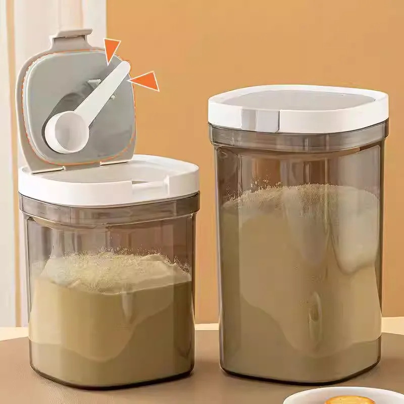 Portable Sealed Milk Powder Storage Bottle Baby Food Grade Moisture Proof Rice Cereal Container Infant Carry-On Milk Canister
Portable Sealed Milk Powder Storage Bottle Baby Food Grade Moisture Proof Rice Cereal Container Infant Carry-On Milk Canister