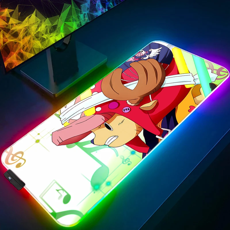 LED XXL Mouse Pad one piece Tony Tony Chopper 90x40cm Anime Gamer Computer RGB Mousepad Gaming Tablet Varmilo Keyboard Backlight
LED XXL Mouse Pad one piece Tony Tony Chopper 90x40cm Anime Gamer Computer RGB Mousepad Gaming Tablet Varmilo Keyboard Backlight