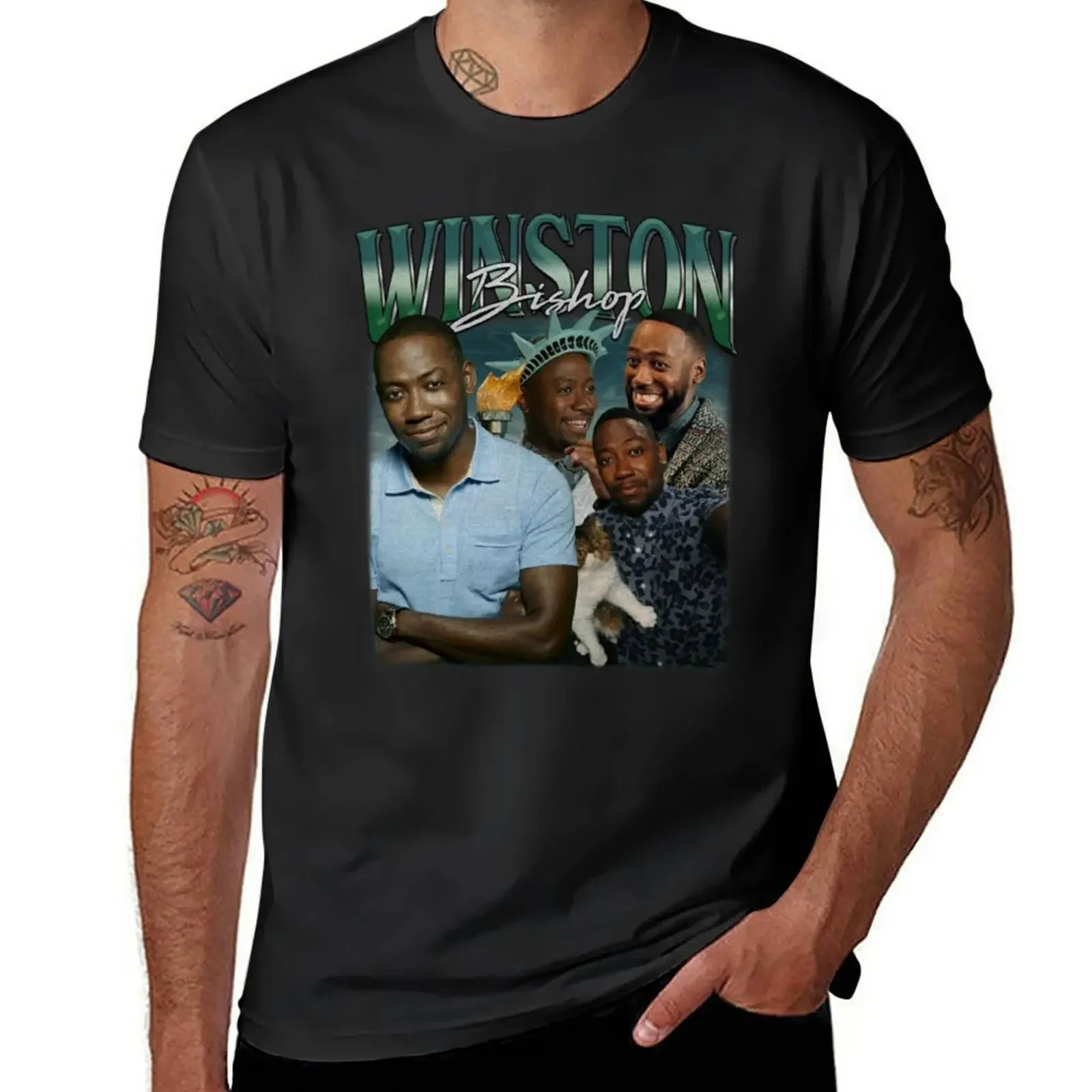 Winston Bishop T-Shirt anime baggy shirts boys animal print plus size tops heavy weight t shirts for men
Winston Bishop T-Shirt anime baggy shirts boys animal print plus size tops heavy weight t shirts for men