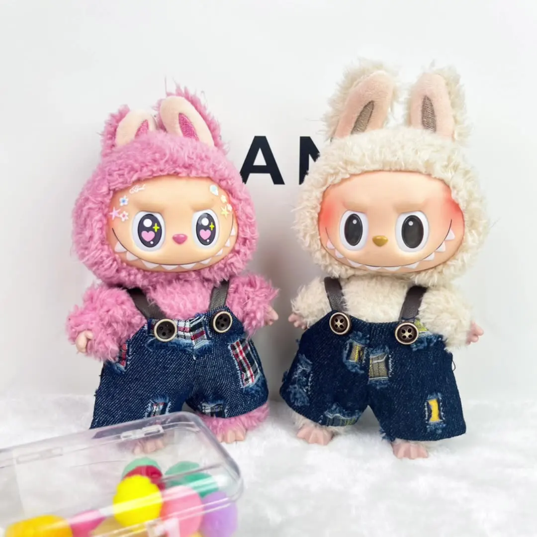 New Labubu Vintage Labubu Doll Clothes Accessories Pudding Denim Overalls Vinyl 1st-3rd Gen Labubu Clothes Outfit Change
New Labubu Vintage Labubu Doll Clothes Accessories Pudding Denim Overalls Vinyl 1st-3rd Gen Labubu Clothes Outfit Change