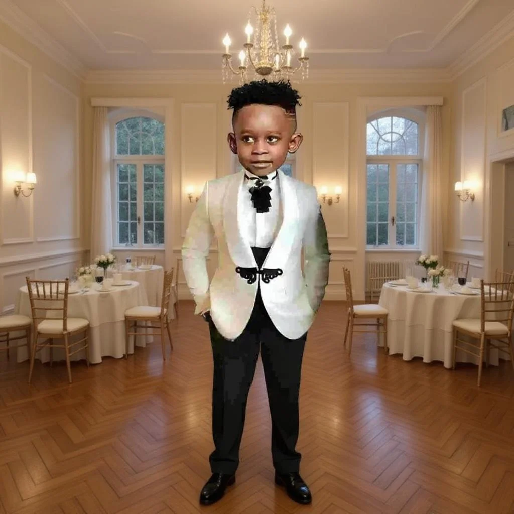 Floral Boy Suit 3 Pieces Blazer with Vest Pants Set Formal Wedding Party Tuxedo Child Prom Party Costume 2-16 Years Old Child
Floral Boy Suit 3 Pieces Blazer with Vest Pants Set Formal Wedding Party Tuxedo Child Prom Party Costume 2-16 Years Old Child