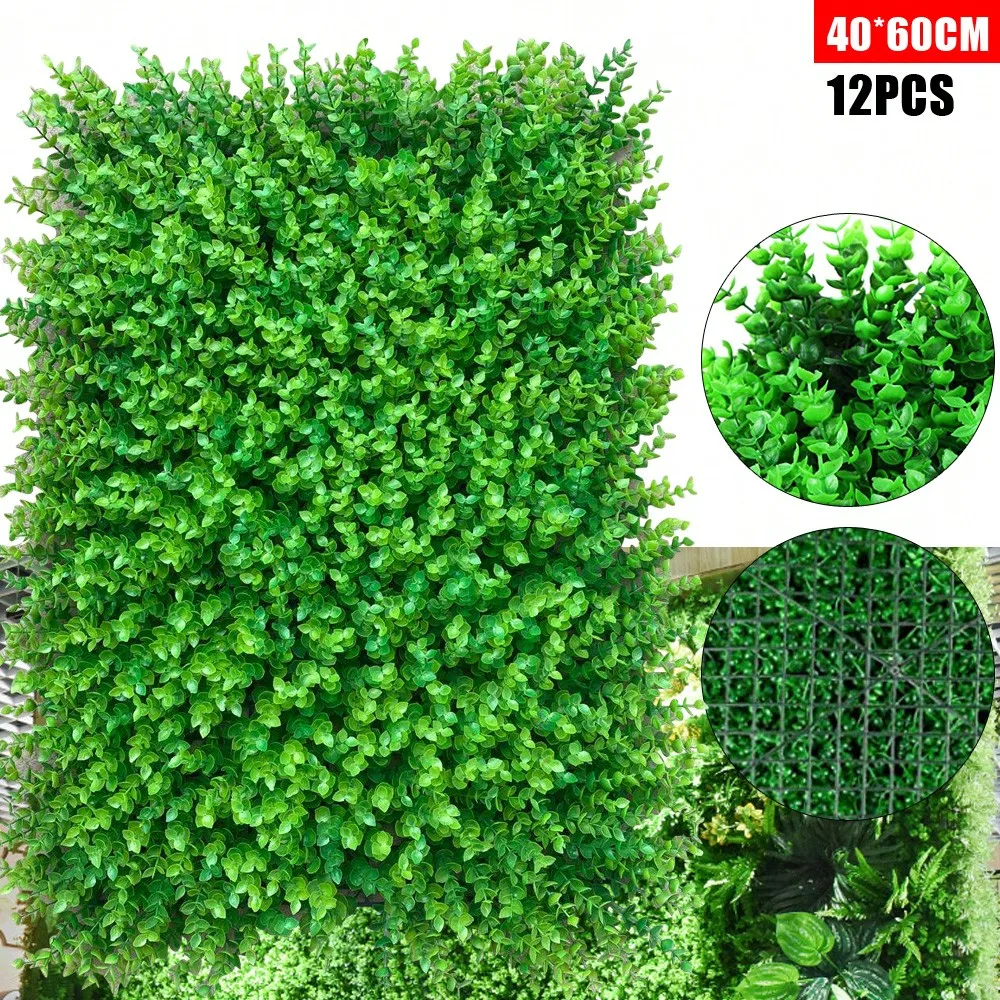 12pcs 40*60cm Artificial Mat Panel Wall Hedge Decor Fake Fence PE Artificial Hedge Boxwood Panels
12pcs 40*60cm Artificial Mat Panel Wall Hedge Decor Fake Fence PE Artificial Hedge Boxwood Panels