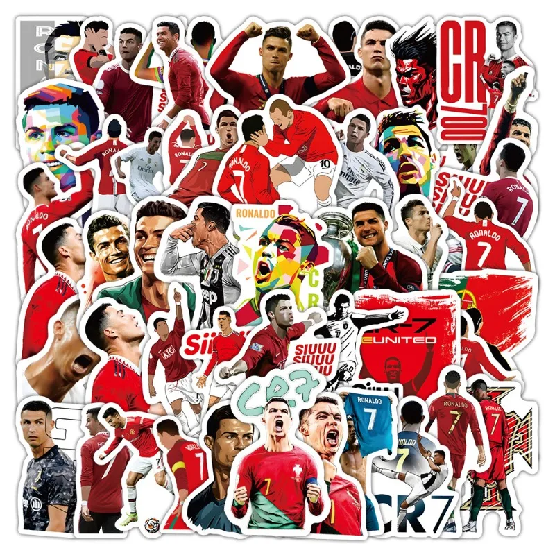 60pcs/set Football Star CR7 Stickers Cartoon Sports Graffiti Toys Decoration Fridge Laptop Guitar Bike Decals Gift
60pcs/set Football Star CR7 Stickers Cartoon Sports Graffiti Toys Decoration Fridge Laptop Guitar Bike Decals Gift
