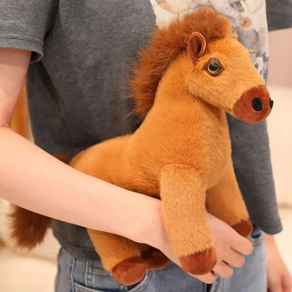 Simulation Standing Foal Plush Doll Long Mane Saddle Pony Plush Toys Fluffy Tail Attractive Eyes Cartoon Horse Stuffed Toy
Simulation Standing Foal Plush Doll Long Mane Saddle Pony Plush Toys Fluffy Tail Attractive Eyes Cartoon Horse Stuffed Toy