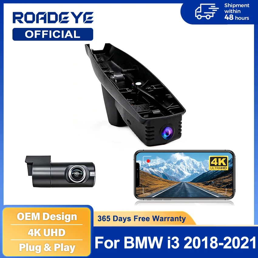 Plug and play 4K Dash Cam For BMW i3 2018 2019 2020 2021 WiFi Car DVR Camera with Night Vision, OEM Style Built-In Wi-Fi Support
Plug and play 4K Dash Cam For BMW i3 2018 2019 2020 2021 WiFi Car DVR Camera with Night Vision, OEM Style Built-In Wi-Fi Support