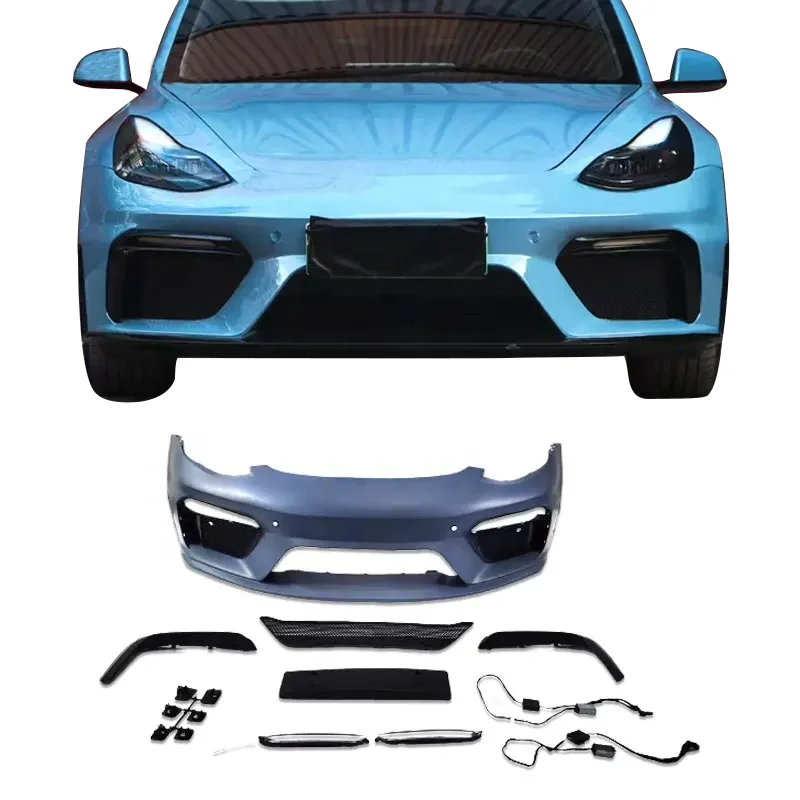 Car Front Bumper for Tesla Model 3 2019 2020 2021 2022 Changer 911 Gt4 Body Kit Auto Parts
Car Front Bumper for Tesla Model 3 2019 2020 2021 2022 Changer 911 Gt4 Body Kit Auto Parts