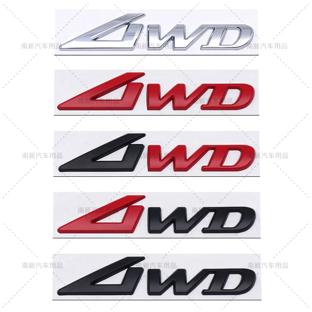 NEW 3D Metal 4WD Logo Letters Emblem Car Badge Decal Sticker For Hyundai IX35 Jeep KIA Rio Renault Hodna Toyota RAV4 Accessories
NEW 3D Metal 4WD Logo Letters Emblem Car Badge Decal Sticker For Hyundai IX35 Jeep KIA Rio Renault Hodna Toyota RAV4 Accessories