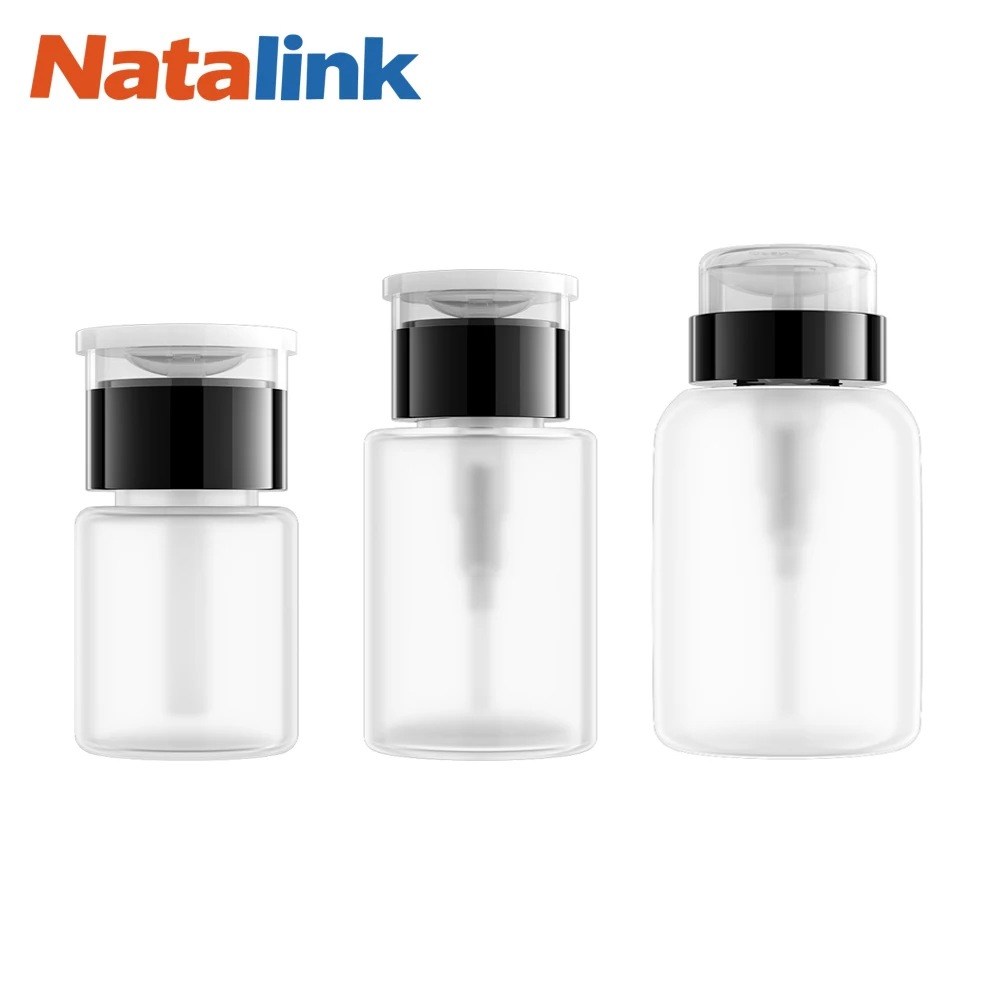 Natalink 60/150/250ml Empty alcohol bottles Refillable Press Pump Bottle Clear Dispenser Liquid Cleaner Tool(Non-alcoholic)
Natalink 60/150/250ml Empty alcohol bottles Refillable Press Pump Bottle Clear Dispenser Liquid Cleaner Tool(Non-alcoholic)