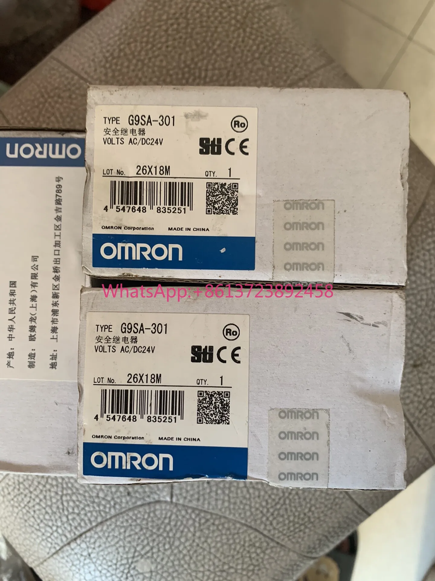 G9SA-301 AC/DC24V high quality
G9SA-301 AC/DC24V high quality