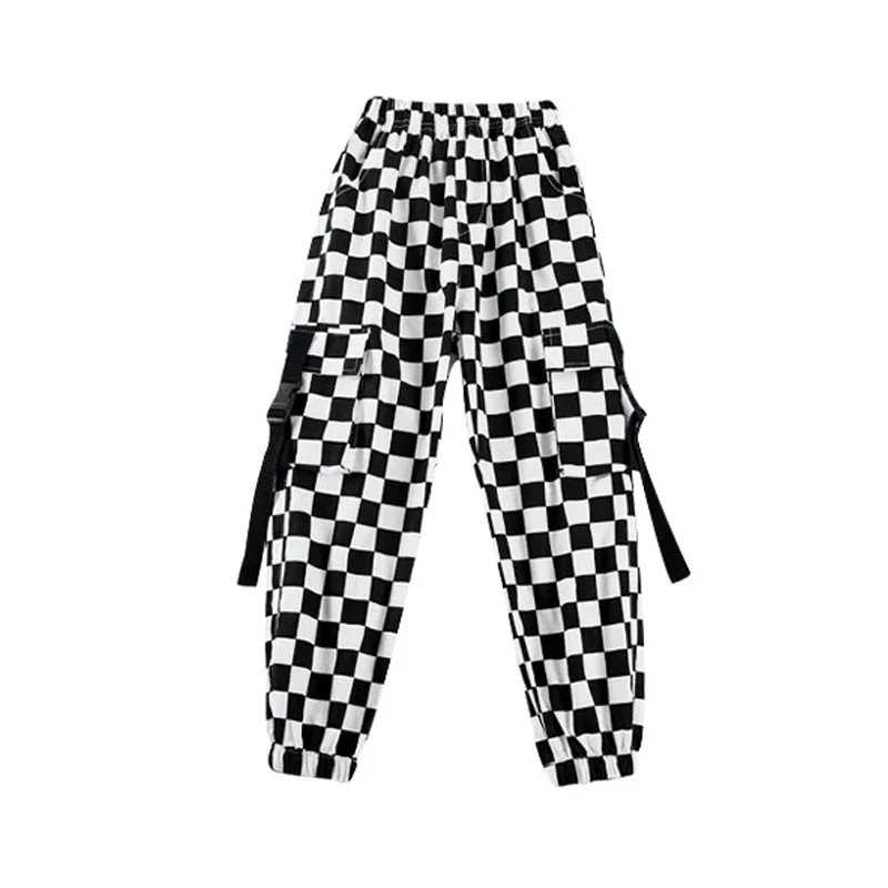 Kids Hip Hop Clothing Streetwear Checkered Tactical Cargo Jogger Pants for Girls Boys Dance Costume Clothes
Kids Hip Hop Clothing Streetwear Checkered Tactical Cargo Jogger Pants for Girls Boys Dance Costume Clothes