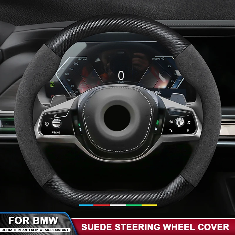 Suede Carbon Fiber Car Steering Wheel Cover For Bmw E46 E90 E60 F10 F30 E39 E36 F20 E87 F20 F40 E88 M Performance M2 M3 M4 M5 M6
Suede Carbon Fiber Car Steering Wheel Cover For Bmw E46 E90 E60 F10 F30 E39 E36 F20 E87 F20 F40 E88 M Performance M2 M3 M4 M5 M6